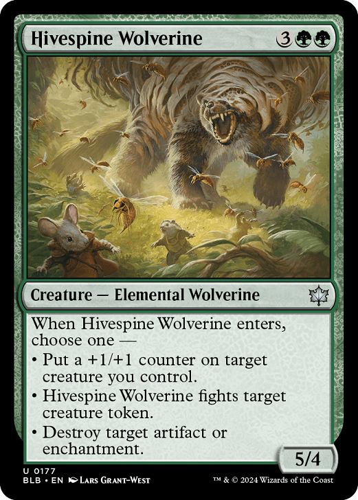 Hivespine Wolverine - Foil